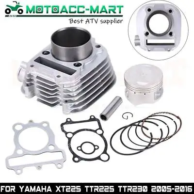 Cylinder Piston Rings Top End Kit Set Fit For Yamaha TTR225 TTR230 XT225 92-16 • $50.95