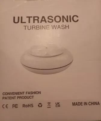 Mini Washing Machine Portable Ultrasonic Turbine Washer  • $10