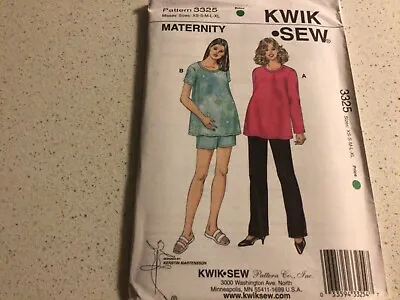 Sewing Pattern   Kwik Sew 3325 Size Maternity Xs-Xl • $3