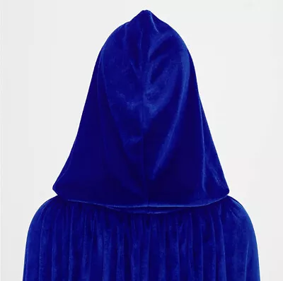 LMYOVE Hooded Velvet Cloak Cape For Kids Adult Christmas Halloween Costume • $10.99