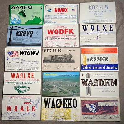 QSL Card Lot 500+ Cards Vintage • $39.99