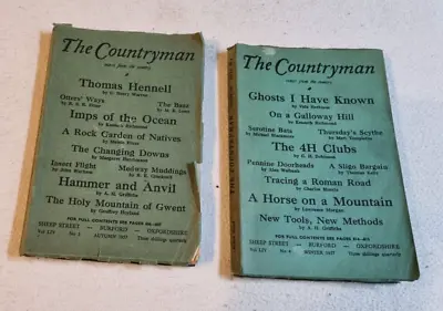 Vintage The Countryman Magazine 1957 Issue No 3 And 4 • £7