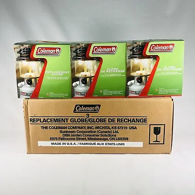 3 Pack Coleman 290B043 Clear Lantern Globe Made In US 220 228 235 290 295 252 • $44.99