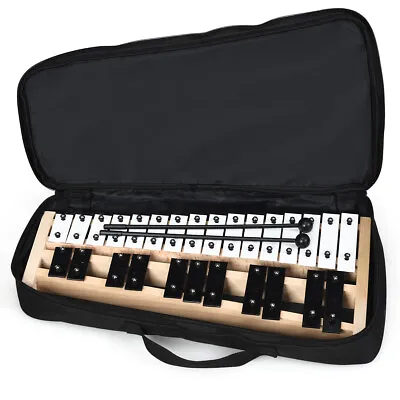 Easy To Carry 27 Note Glockenspiel Xylophone Aluminum Music Instrument • $37.99