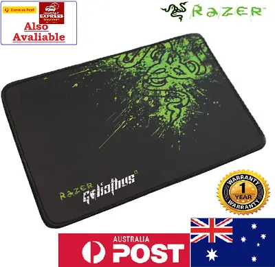 Razer Gaming Mouse Pad Optical Laser Mouse Mat Mice Soft Laptop PC Green Aus • $7.49