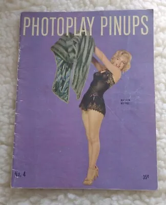 Photoplay Pinups #4-Marilyn Monroe-Betty Grable Mamie Van Doren-vintage 1953 • $29.99