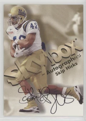 $3.70 • Buy 1998 Skybox Premium Autographics Black Skip Hicks Rookie Auto RC