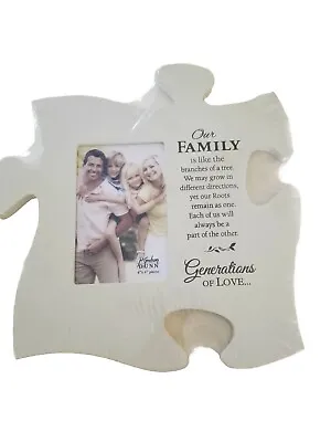 P. Graham Dunn Puzzle 4x6 Picture Frame  Our Family Generations Of Love   • $15