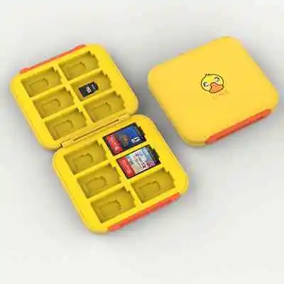 Nintendo Switch 12 Game Case Card Holder - YELLOW DUCK THEME 1 • $54.95