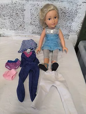 £16.99 • Buy Design A Friend Chad Valley Fashion Doll Blonde With Outfits