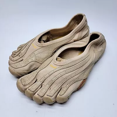 Vibram Shoes Womens 7.5 38 Beige Barefoot Fivefingers Walking Running Water • $34.99