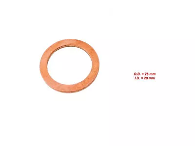 For 1962-1968 Volvo 122 Seal Ring - Copper 23721SB 1967 1966 1963 1964 1965 • $11.95