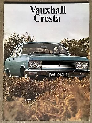 1971 Vauxhall Cresta Original Danish Sales Brochure • £9.27