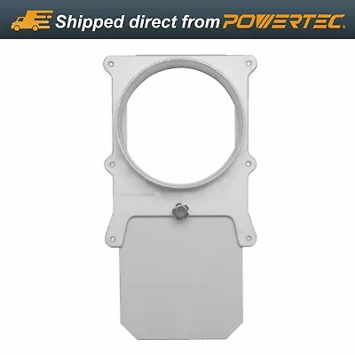 POWERTEC 6 Inch Aluminum Blast Gate For Dust Collector Vacuum Fittings (70227) • $27.99