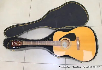 Yamaha F-340 Standard Guitar Great Playing And Sound Condition W/case • $199