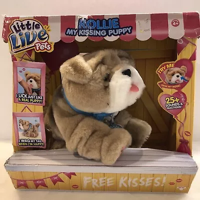 Little Live Pets My Kissing Puppy *Rollie* Kids Plush Interactive Dog Toy NEW • $79.99