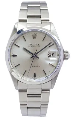 Rolex Oysterdate Precision Hand Winding Mens Watch. Model 6466. Just Serviced • £2650