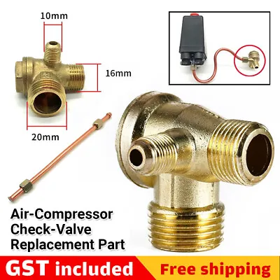 Air-Compressor Check-Valve Replacement Part Air-Compressor-Parts-Check-Valve AU • $13.13