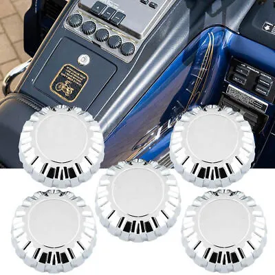 For Honda Goldwing 1500 1988-2000 Aluminum Silver Radio/stereo KNOBS Covers Cap • $25