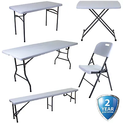Camping Outdoor Furniture Heavy Duty Chair Table Bench Picnic Party Bbq Seating • £22.99