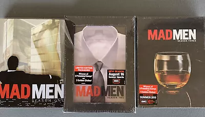 Mad Men Seasons 1 2 3 New And Sealed DVD Set AMC Tv Series  • $22.93