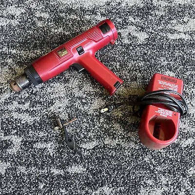 Vintage Milwaukee 7.2v Cordless Drill Driver 0214-1 W/Charger As Is For Parts • $24.99