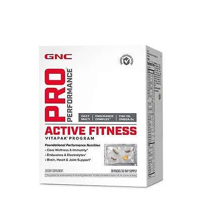 GNC Pro Performance Active Fitness Vitapak • $36.99