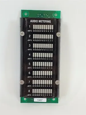 Meyer Sound LX Audio 8 Channel Metering Display Card For LCS Matrix3 LX-300 • $40