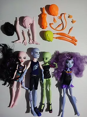 Monster High Create A Monster Lot Of 4 Plus Dolls CAM Puma Boy • $14.99