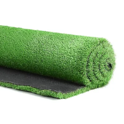 £0.99 • Buy Artificial Grass - 40mm - Astro - Cheap Lawn - Any Size - Fake Grass - Turf Roll