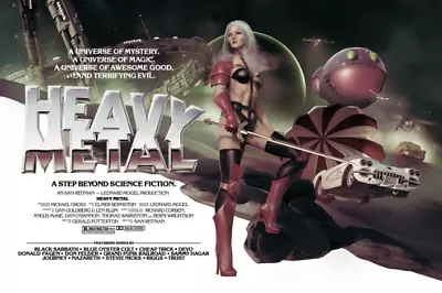 Heavy Metal Taarna Sci-Fi Movie Film Poster Giclee Print Art 36x24 Mondo • $96.99