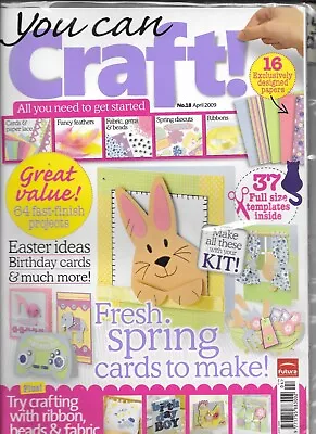 £3.99 • Buy YOU CAN CRAFT! Issue 18 Apr 2009 Craft Kit, Magazine & Project Bag