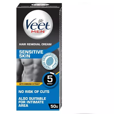 Veet Hair Removal Cream For Men For Sensitive Skin  50g • $7.39