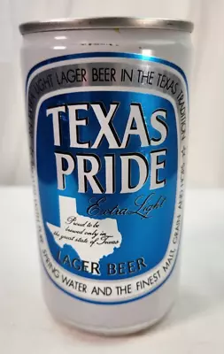 Vtg 70's Texas Pride Beer Aluminum Pull Tab Beer Can Pearl Brewery San Antonio • $6.99