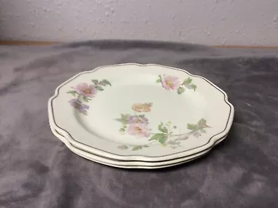 Lot Of 3 Mount Clemens China Plate VINTAGE Floral Collectible • $18.99