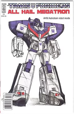 £5.99 • Buy Transformers: All Hail Megatron #3 - Retailer Incentive Sketch Variant