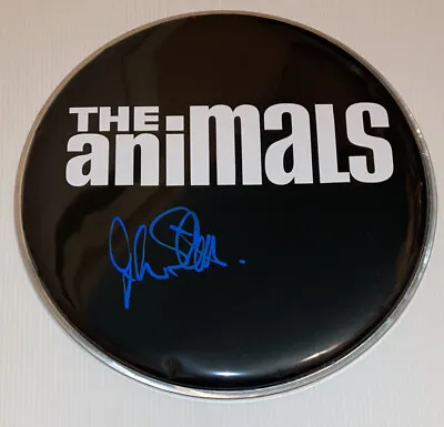 £79.99 • Buy Signed John Steel 10” Drum Head The Animals Rare Authentic Proof Eric Burdom