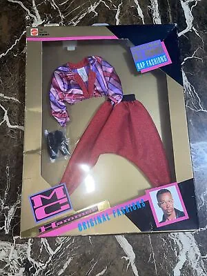 1991 MC HAMMER Doll Rap Fashions Mattel Fits Ken Doll Too NIB Red 1094 New • $19.99