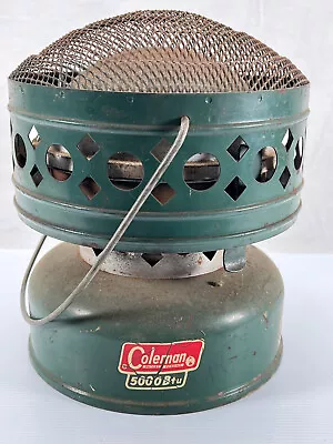 Vintage Coleman 511a 5000 But Camping Heater Stove  - Catalytic - Untested (10a) • $29.95