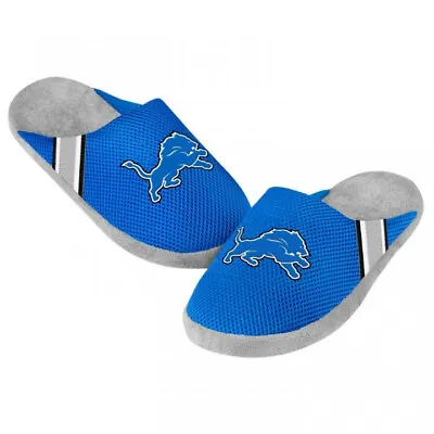 Brand New Detroit Lions Football Jersey Slide Slippers Men Adult Size 11-12 • $24.99