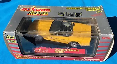 1980’s Majorette Chevrolet Corvette Roadster Pace Car Model Boxed. 1:24th  Scale • $19.99