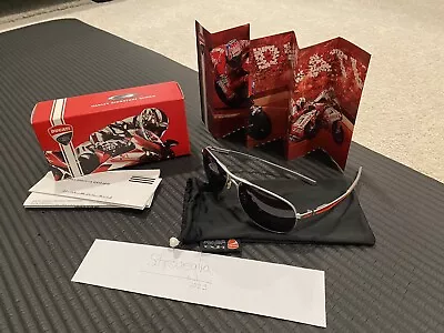 Oakley DUCATI Plaintiff Silver W/ Warm Grey (Never Worn Outside) - Super Rare • $228.50