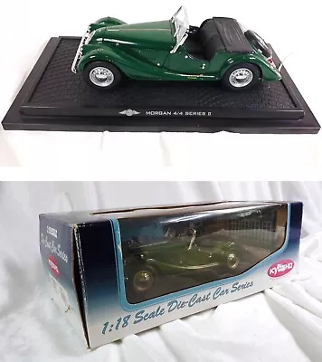    1/18 Scale Kyosho Morgan Sports 2008 Racing Green Diecast Model Original Box • $230.34