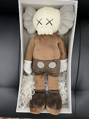 Kaws Companion Brown 2015 Rare Plush 16  Clean Slate Exhibit - New! Limited • $738