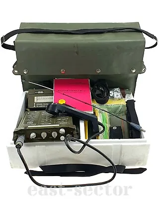 Manpack RF10 Radio Czech Army Military Receiver Transceiver Radiostation Phone  • $185