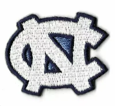 UNC North Carolina Patch TarHeels Logo Iron On Embroidered Nike NCAA Jersey Neck • $4.99