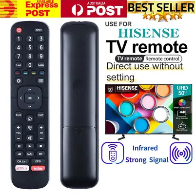 For HISENSE TV Remote Control EN2B27 OEM RC3394402/01 3139 238 40K321UW 50K321UW • $6.99