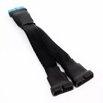 $16.80 • Buy USB 3.0 19 Pin/20Pin Extension Cable 1 To 2 Adapter Motherboard Splitter Cable