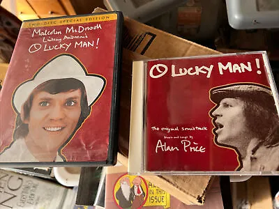 O Lucky Man DVD 2-Disc CD Special Rare OOP British Out Of Press McDowell  Price • $63