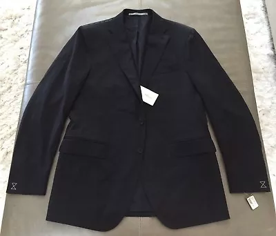 $799.99 • Buy NWT Domenico Vacca Italy 100% Wool Navy 3-Roll-2 Jacket 50L 40L $3600